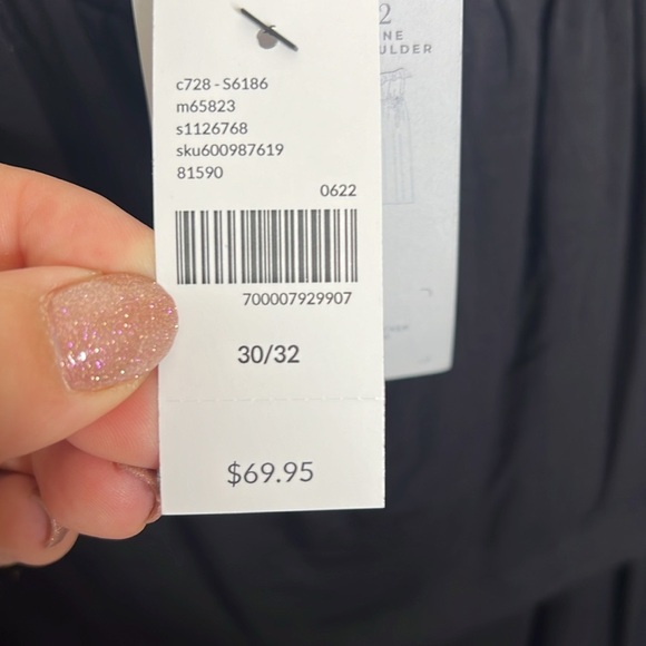 NWT Lane Bryant Black Convertible A-line Dress - Picture 10 of 16